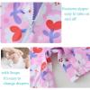 image:imageUMELOK Baby Girl Swimsuit Infant UPF 50 Bathing Suit Size MonthsLight Purple  White Flower