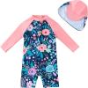 image:imageUMELOK Baby Girl Swimsuit Infant UPF 50 Bathing Suit Size MonthsPink  Colorful Flower